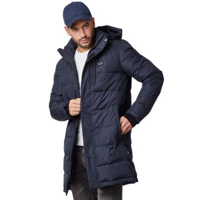Jaqueta masculina de manga comprida de inverno com bateria de aquecimento