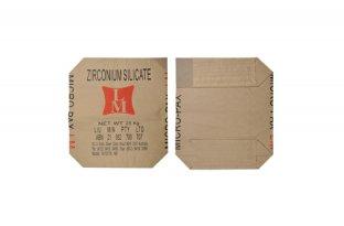 Zirconium silicate packing sack