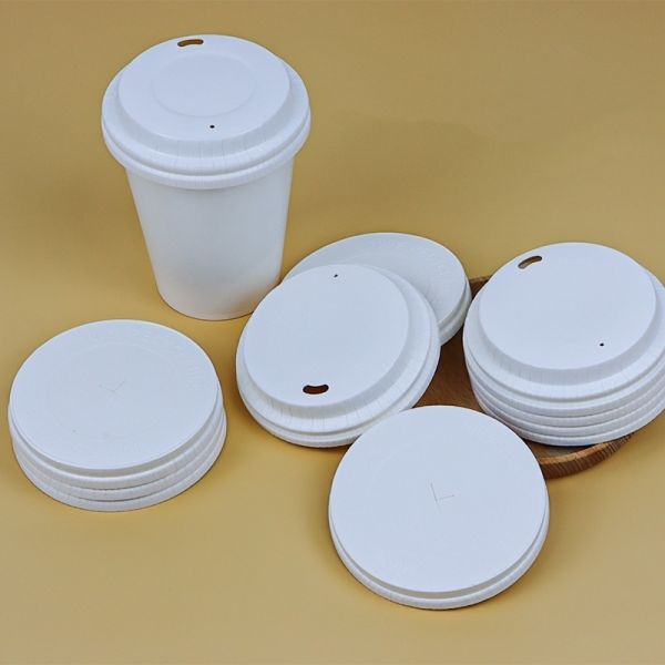 Eco Friendly Disposable Coffee Cup with Paper Pulp and Initial Payment Paper Lid