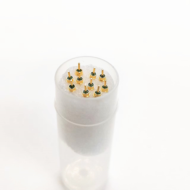 50 Ω Gold Plated Brass Microwave Component DC-2010-0.45Y Glass Sealed Metal Components