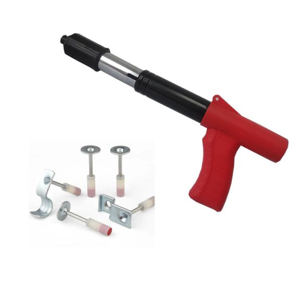 Manual Power Source Mini Ceiling Nail Gun Fastening Tool for Concrete Construction