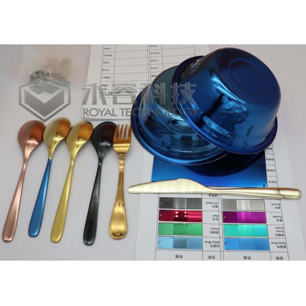 Золото, латунь, чернота, розовое PVD золота, Chrome, голубых, красных, зеленых, пурпурных & серых