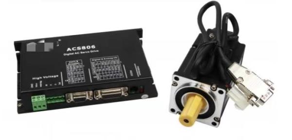 200W AC 86 Stepper Motor 2500CPR 0.637N.M Three Phase