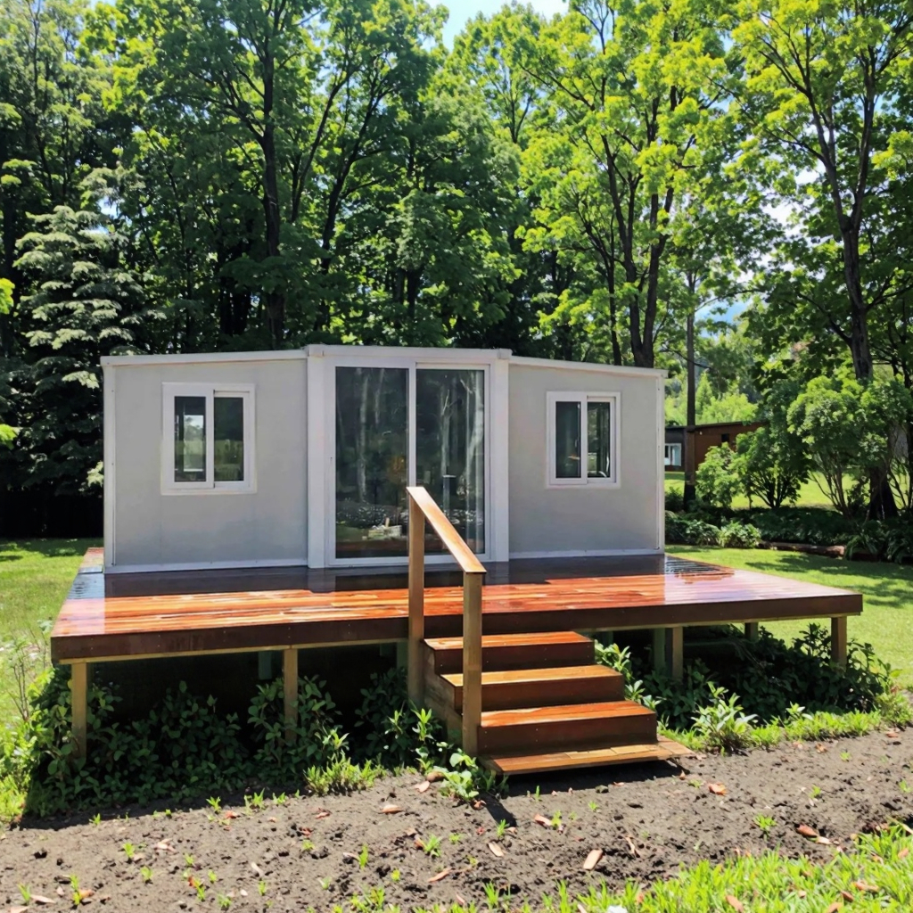 Steel Modified Shipping Container House for Hotel Applications
