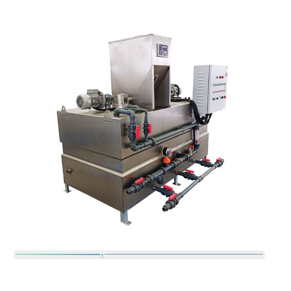 IEPP China Manufacturer High Capacity Wastewater Treatment Powder Chemical Dosing Mixture Automatic Flocculant tank Equipment