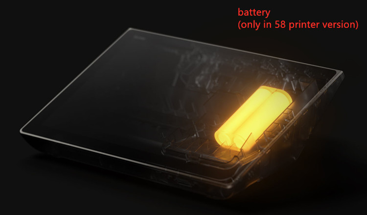 Qualcomm Hexa Core All In One POS 2600mAh батарея для заказа кофе
