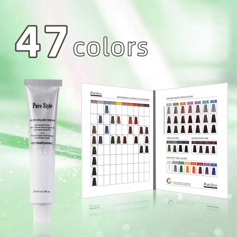 Herbal Hair Color Permanent Hair Color Cream for Professional Salon Use OEM ODM Hair Color Manufacturer Supply
