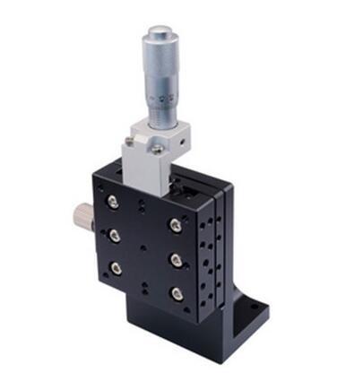 Aluminum Alloy Manual Sliding Table Precision 0.03mm With Z Axis Vertical Lifting