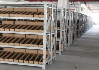 Multi Level Industrial Steel Storage Racks ODM / OEM Pallet Rack Supported Mezzanine
