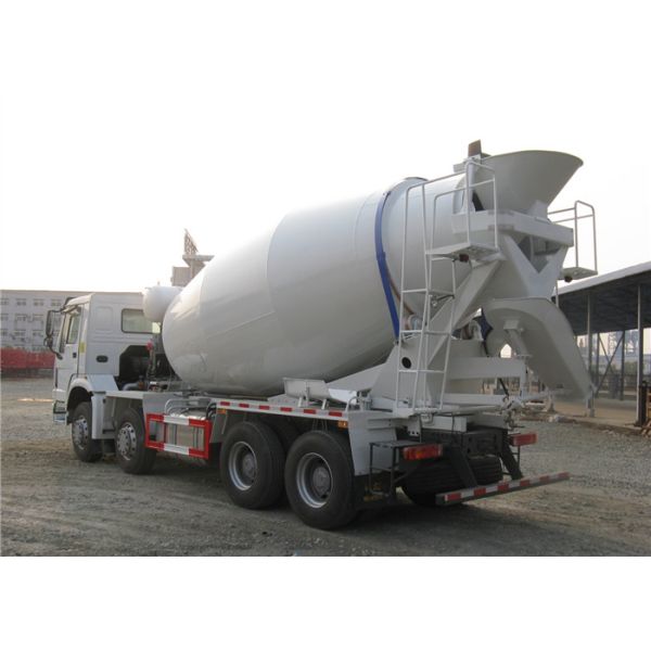 Тележка смесителя цемента Уилера 14М3 тележки 290хп 336хп 371хп 12 конкретного смесителя Синотрук ХОВО