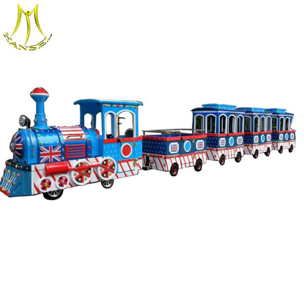 Hansel  Battery power indoor kids electric amusement train for shopping mall