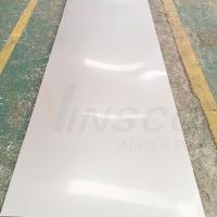 Réduction du bruit SUS 304 304L Moulin en acier inoxydable bord 2B Plaque de surface Avec 1250mm largeur 2550mm longueur 1,0mm épaisseur