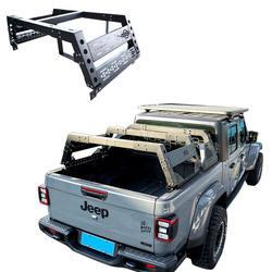 2023 Popular Black Powder Coated Pick Up Bed Rack No-Drill Mount Convenient and Easy