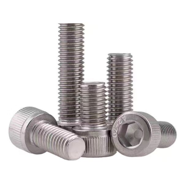 M8 Plain 12.9 Stainless Steel Hexagon Socket Head Cap Screw DIN912 0.6mm ~ 300mm