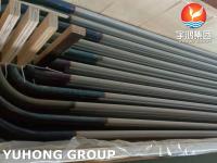 Tubo de acero inoxidable 100% Y UT del cambiador de calor del tubo de la curva en U de ASTM A213 TP317L