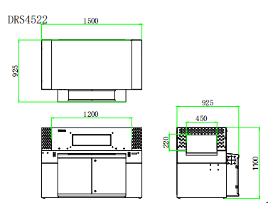 PLC Control Shrink Band Tunnel 30KG Load Tape Roll Packing Machine For Shrink Effect Check