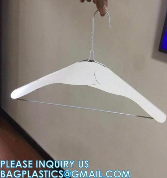 Shoulder Guard, Dry Cleaner Supplies 16inch Paper Trouser Guard, Laundry Supplies Garment Cover Bags, Wire Hanger