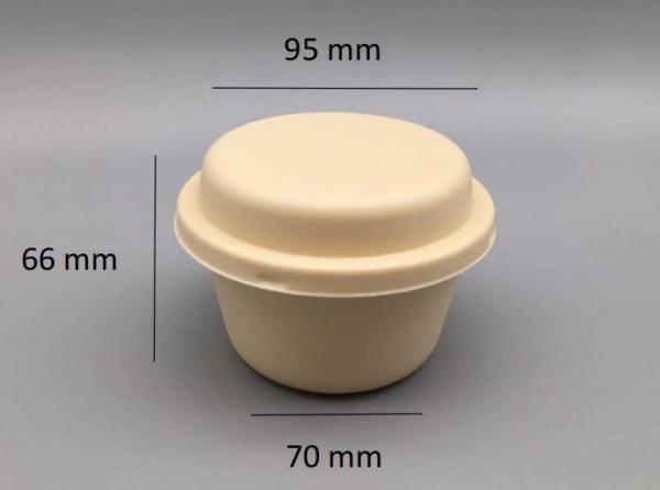 Customized Disposable Tea Pot For Traveling And Going Out  Biodegradable Tea Set
