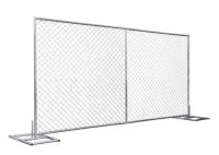 Cage temporaire galvanisée à chaud pour événements