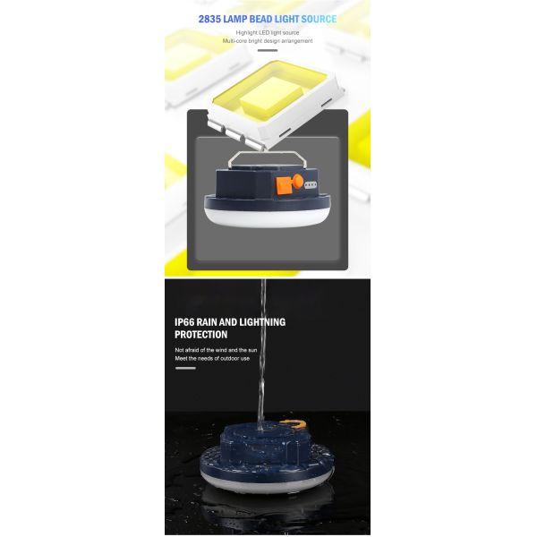 Lighting and Circuitry Design AC Power Supply LED Camping Lantern for Outdoor Lighting