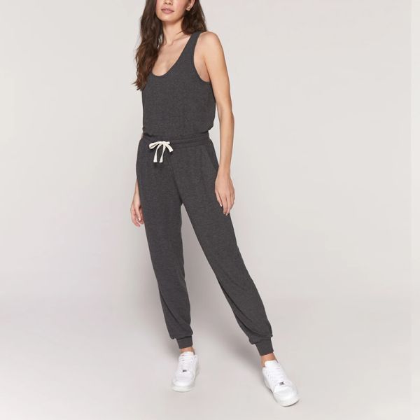 Women Casual Loose Vest Top Sets Running Joggers Yoga Pants Fashion Jumpsuits