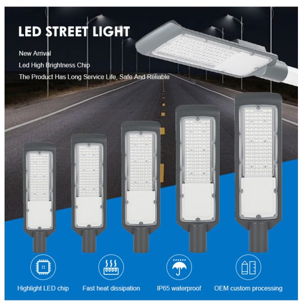 IP66 Наружные светодиодные уличные фонари SMD 3030/SMD 2835 Мощные уличные фонари