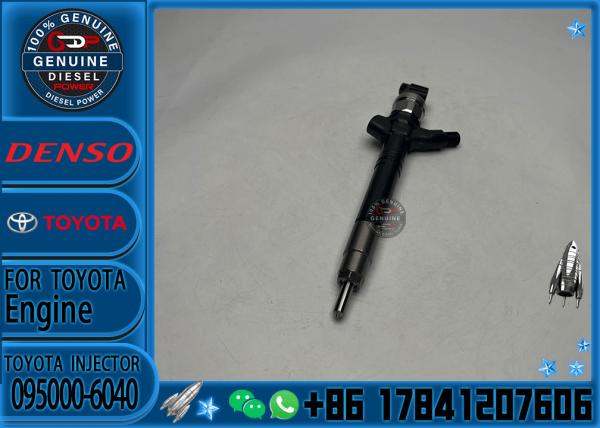 Injetor de combustível de alta qualidade 095000-6410/095000-6040 Injetor de combustível diesel 23670-0R030/23670-0R020 para camião Toyota