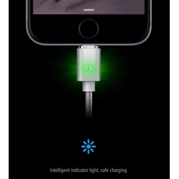 3 in 1 Magnetic Micro USB Data Cable , For iPhone Charger Cable