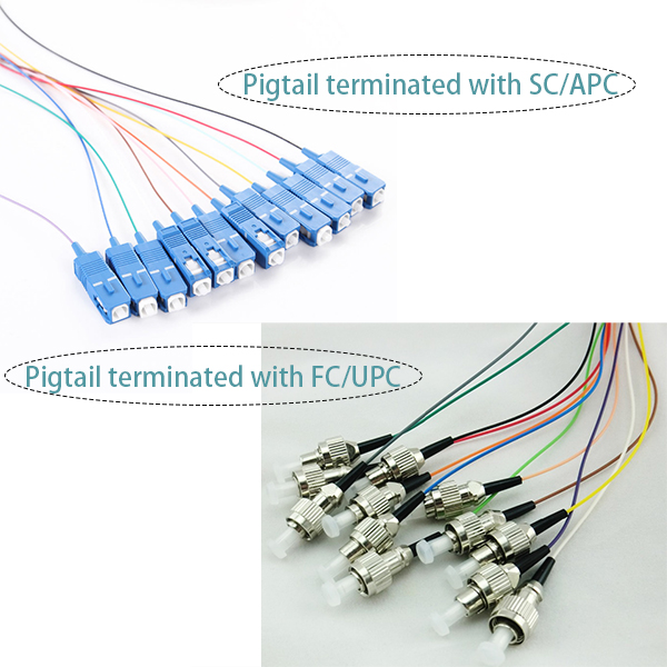 Отрезок провода LC оптического волокна 6 стренг/проламывание UPC OM3 отрезок провода с курткой PVC