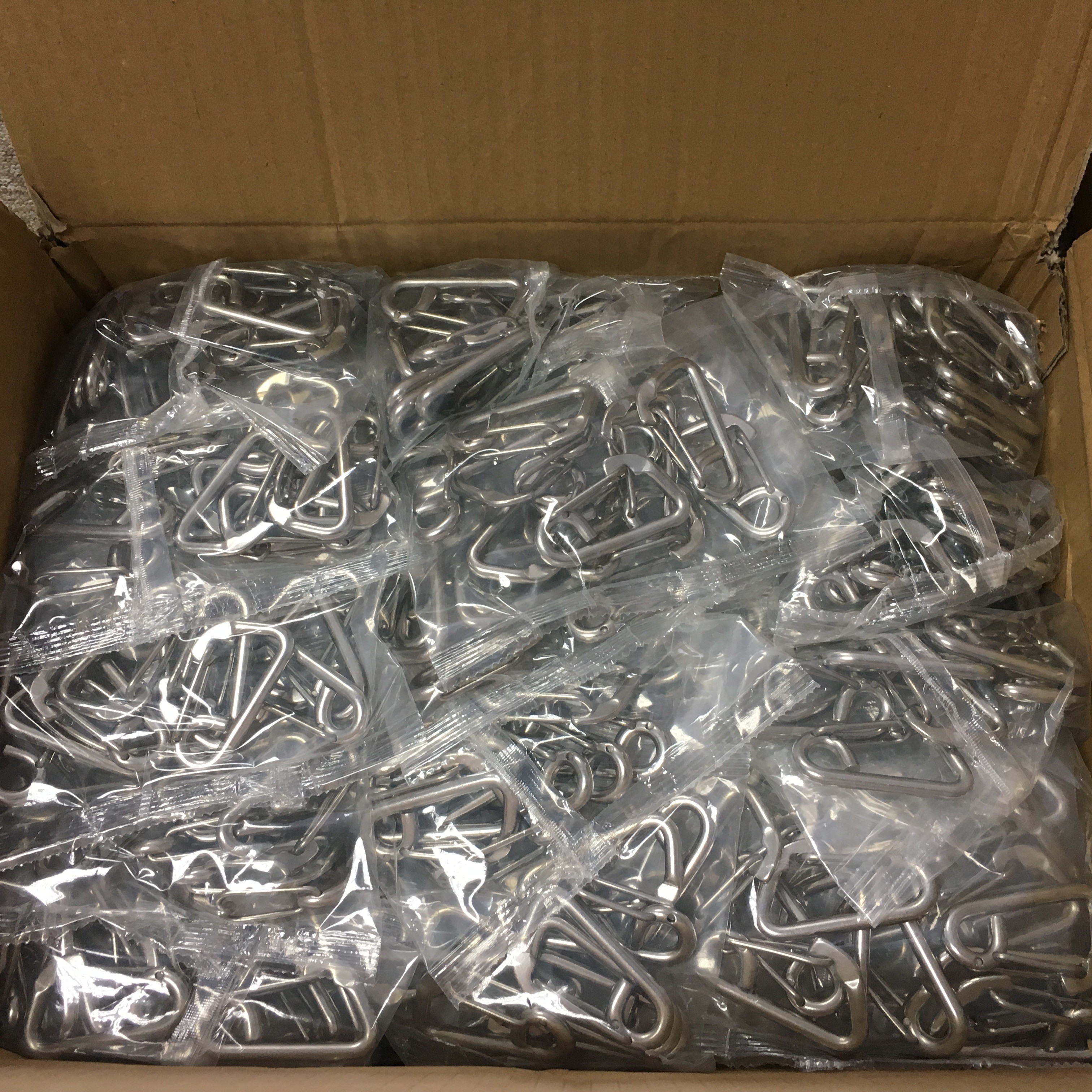 Крюк Carabiner весны быстрого выпуска крюка фиксированного глаза щелчковый щелчковый