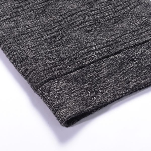 Blank Crew Neck Mens Winter Cardigan Sweaters With Zipper Long Sleeve