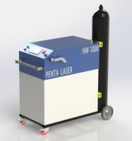soldador manual Small Thermal Deformation do laser do CNC da cabeça do balanço 1500W fácil desmontar