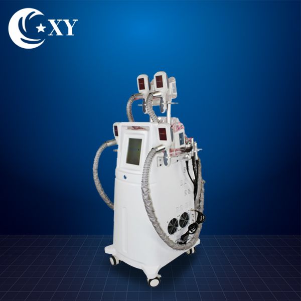 Cavi Lipolaser Body Face Rf Vacuum Cellulite Treatment Machine 4 Cryolipolysis Handles