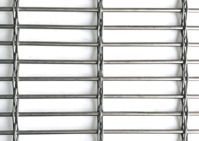 Natural Colour Stainless Steel Architectural Mesh Room Divider ISO9000