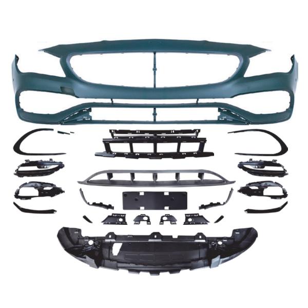 CLA W117 2013-2019 Car Bodykit Accessories Facelift for Mercedes Benz Front Enclosure Set