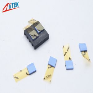 Self Adhesive Silicone Thermal Pad 1.5W/mK UL94 V0 for Micro Heat Pipe and Electronics Cooling