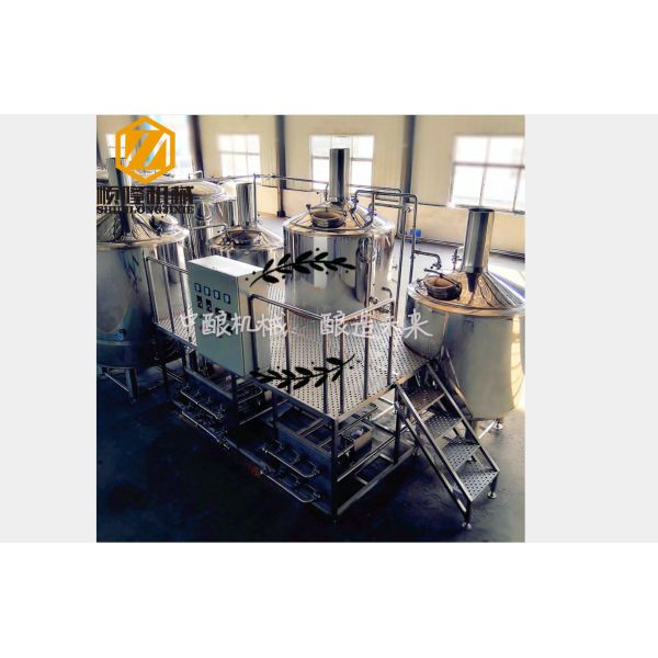 3000L Complete Industrial Brewing Equipment , Stainless Steel Commercial Beer