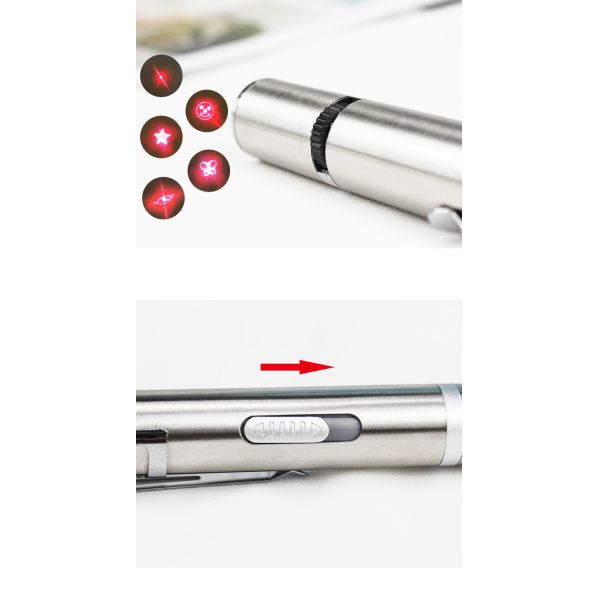 Infrared Laser Cat Teaser Adjustable Illumination Smart Cat Toys