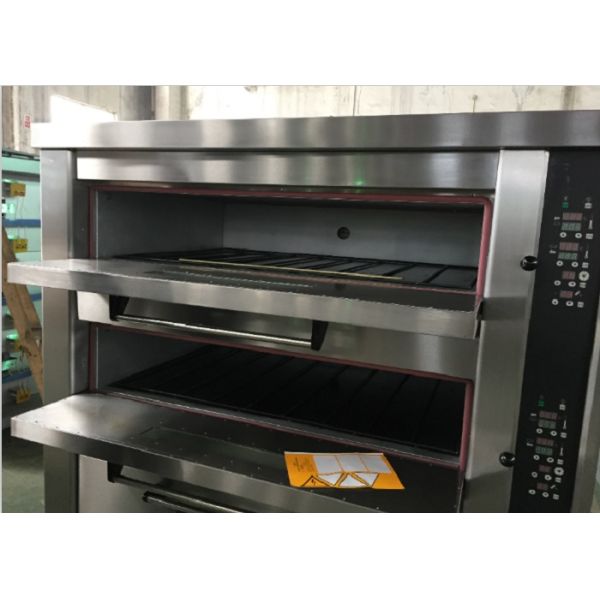 4 Deck Electric Pizza Deck Oven , Combination Hot Air Baking Proofer Ovens