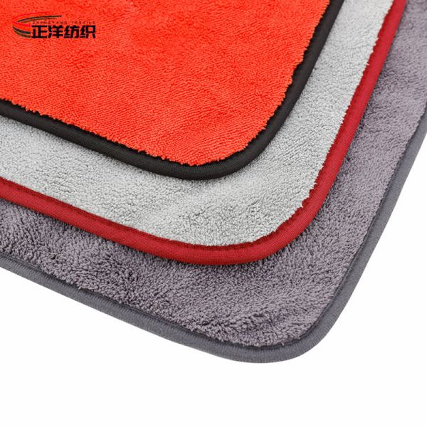 60x90cm Reusable Cleaning Cloth 70% Polyester 30% Polyamide Water Absorbent Car Drying Towel