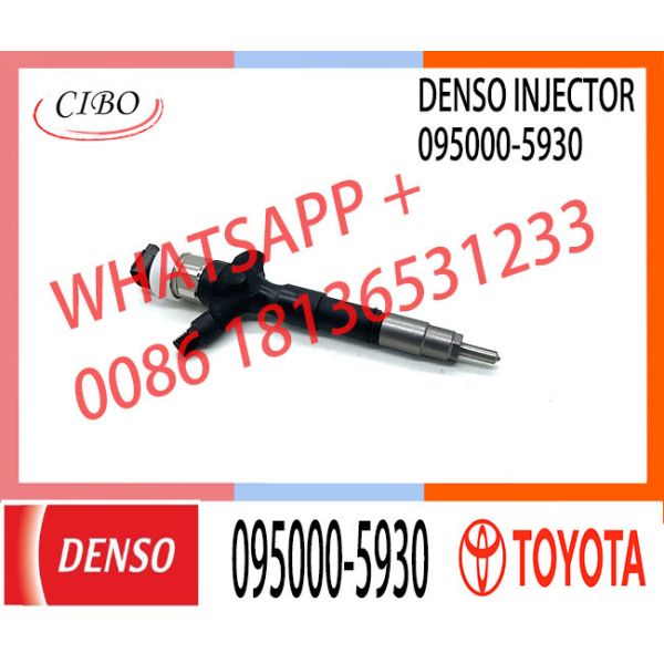 common rail injector 095000-5930 for toyota truck diesel pump injector 23670-09060 for toyota high pressure engine