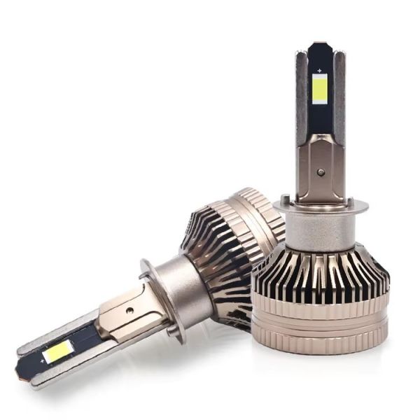 120W Per Pair H1 12000LM Super Bright LED Headlight Bulb 6500K Canbus Auto Lamp Plug & Play for Cars SUVs Trucks 12V-24V OEM