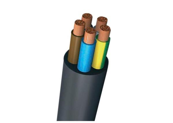 CE 1kV Copper Conductor PVC Insulated Cables Five Cores CU / PVC / PVC Cable