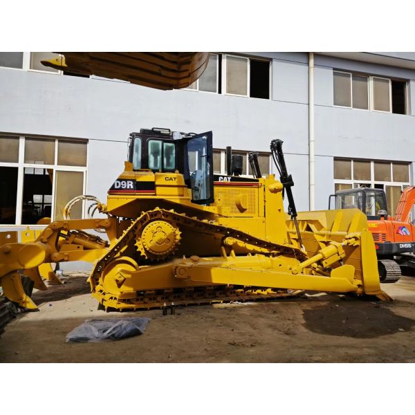 Nueva llegada gato de segunda mano excavadora D9R carretera maquinaria usada de construcción