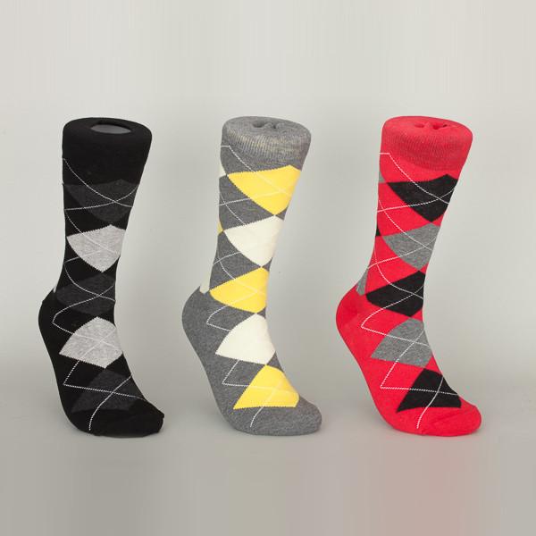 Sweat Absorbent Cotton Dress Socks With Snngging Resistance Breathable Material
