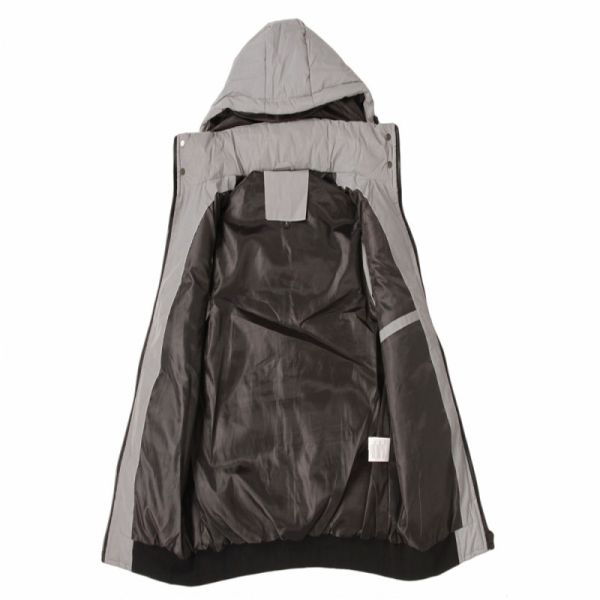 YKK Zipper Pockets Grey Men's Padded Gilet 100% Nylon Shell