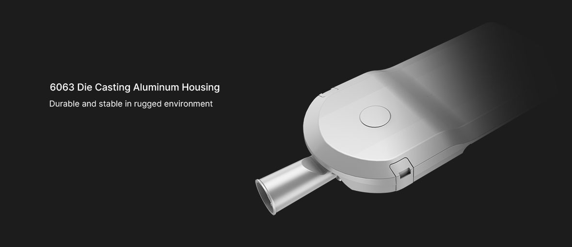 IP66 водонепроницаемое светодиодное светодиодное уличное освещение с широким углом луча 155°*80°