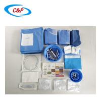 CE ISO13485 Pack de drapes chirurgicales stériles pour les hôpitaux pour l'angiographie