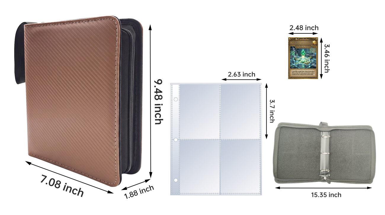 Card Binder for Trading Card Collections OEM Manufacturer from China Factory