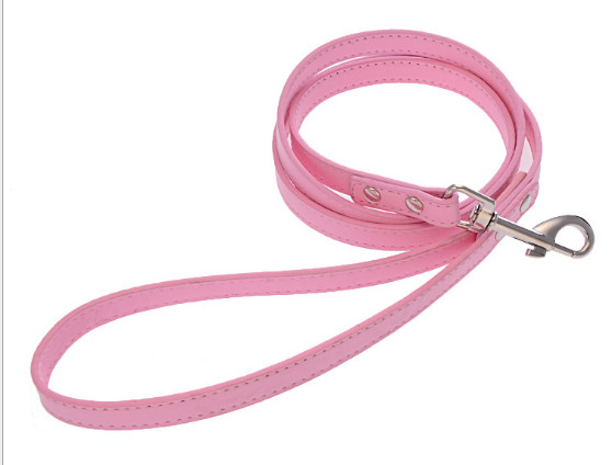 Dog leash. Leather pet leash. Cowhide dog leash. Pet supplies wholesale.